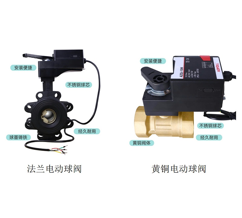 水系统阀门怎么选？艾德默揭秘电动球阀VS闸阀！