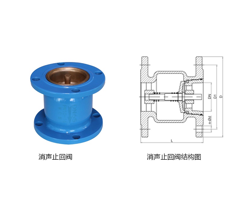 甄易消声止回阀的结构组成及优点