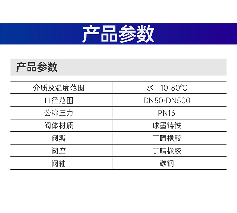 消声止回阀参数