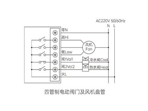 艾德默液晶温控器接线图